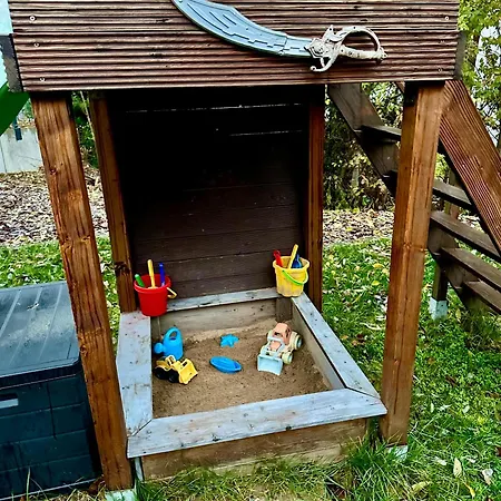 Finnhütte Louise Am Storkower Сasa de vacaciones Storkow (Mark)