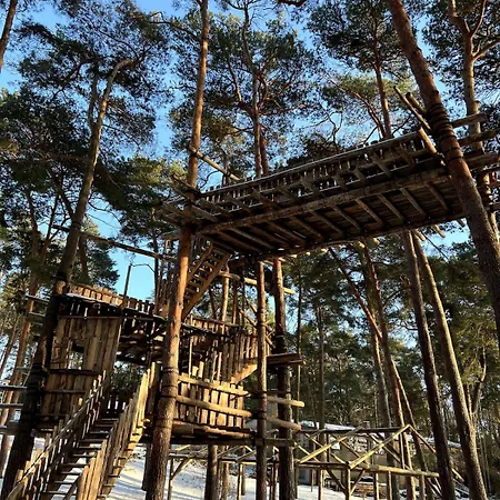 Finnhuette Louise Am Storkower Vakantiehuis