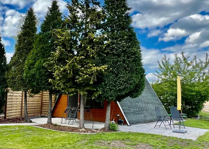 Finnhuette Louise Am Storkower Feriehus